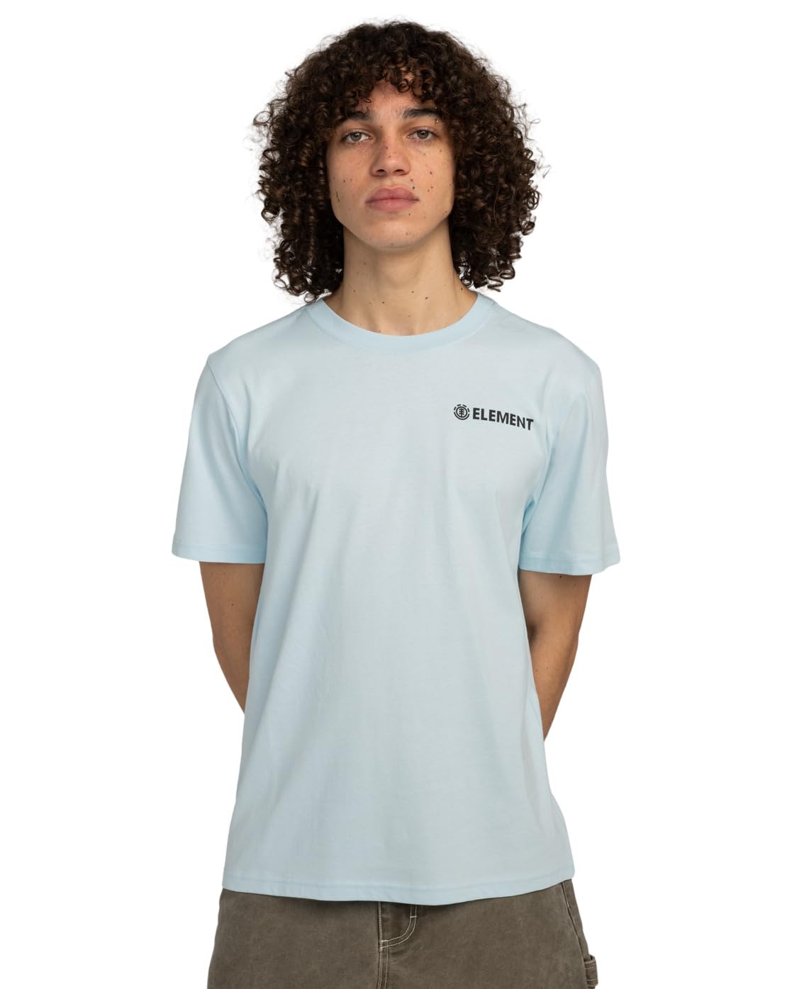 Element Blazin - Short Sleeves T-Shirt - Men - Blue.