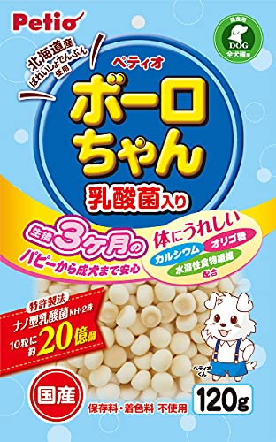 体にうれしい ボーロちゃん 乳酸菌入り 120g