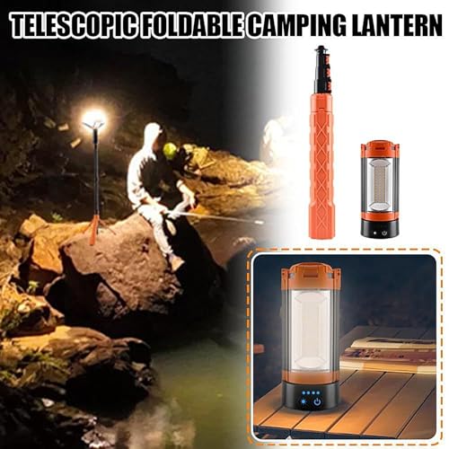 Lampe de tente à intensité variable pour ne plus manquer de batterie