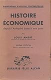  HISTOIRE ECONOMIQUE DEPUIS L\'ANTIQUITE JUSQU\'A NOS JOURS