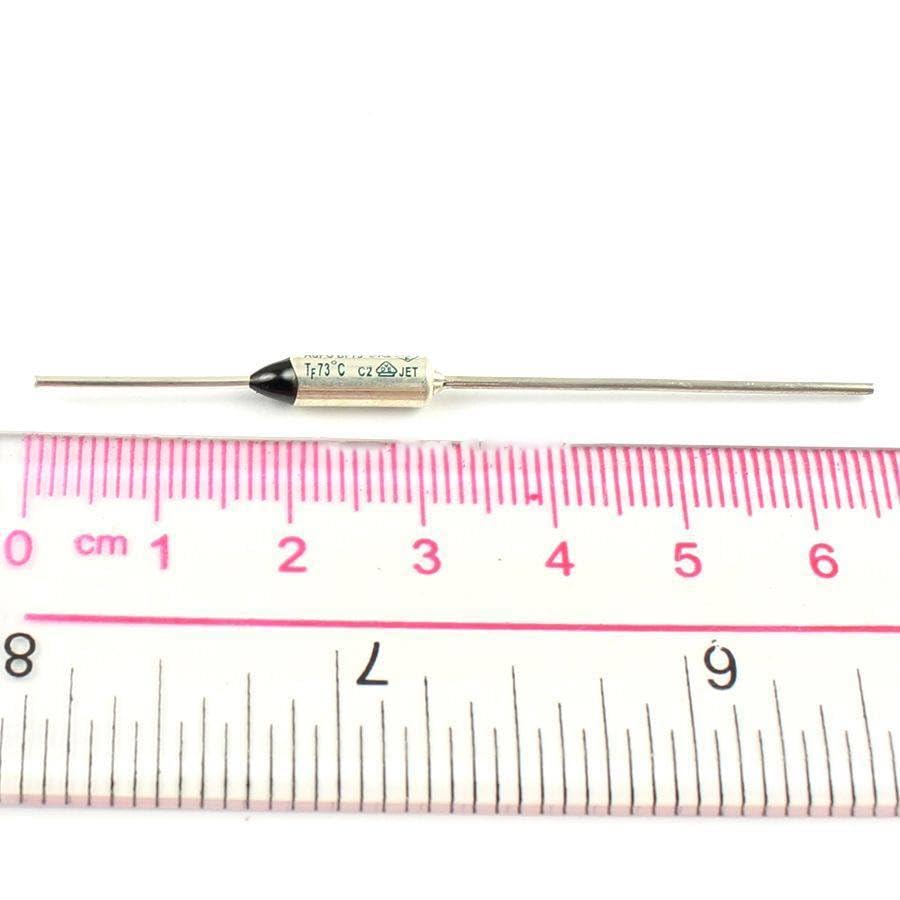 10 Pcs Thermal Fuse Cutoff TF 73 Degree 250V 10A BF73