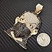 Hip HOP ICED LAB Diamond Gold Plated Boondock Masked Goon Bling Charm Pendant