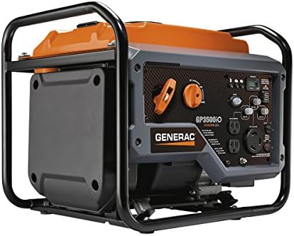 Generac 7128 GP3500iO 3,500-Watt Gas-Powered Portable Generator, CARB Compliant