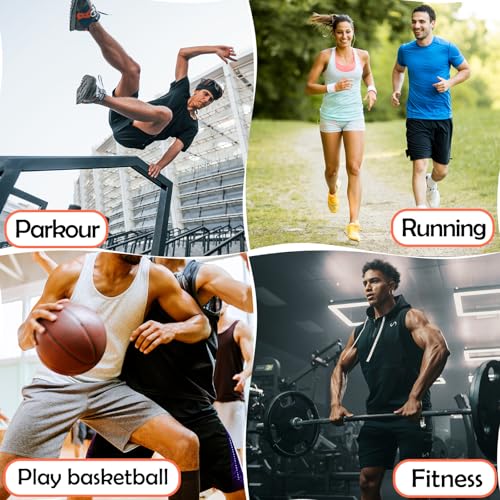 Image of Workout Headbands Non Slip Headband Sport Headbands Sweatbands Elastic Sport Hair Bands for Sports Travel Indoor Fitness Gym