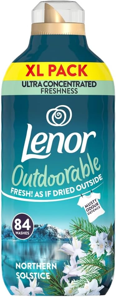Lenor Outdoorable Fabric Conditioner 84 Washes, 1.176l, Northern Solstice, Ultra Concentrated Freshness