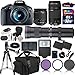 Canon EOS Rebel T7 DSLR Camera with 18-55mm EF-S f/3.5-5.6 is II Lens & EF 75-300mm f/4-5.6 III Lens + 420-800mm Zoom Lens + 32GB High Speed Memory + Camera Bag + Full Accessory Bundle
