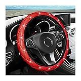 【Ideal für Geschenke】: Diese glänzende Lenkradabdeckung ist für Frauen und Mädchen gedacht, die gerne glänzen. Sie eignet sich perfekt als Geschenk für jemanden, der Ihnen nahe steht, zum Beispiel zum Geburtstag, zu Weihnachten oder zu einem anderen passenden Anlass.