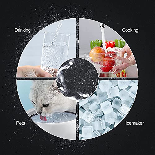 Wingsol Under Sink Water Filter With Faucet Nsf/Ansi 42&53, Reduce 99.99% Chlorine, Heavy Metals, Sediment, Anti-Clogged No-Crack No-Leak, 4K Gallon 1.3Gpm, Quick Change & Connect, Multi-Stage Filter #TOP7