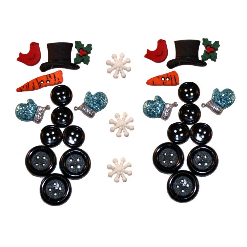 Dress It Up 4888 Building a Snowman Embellishment