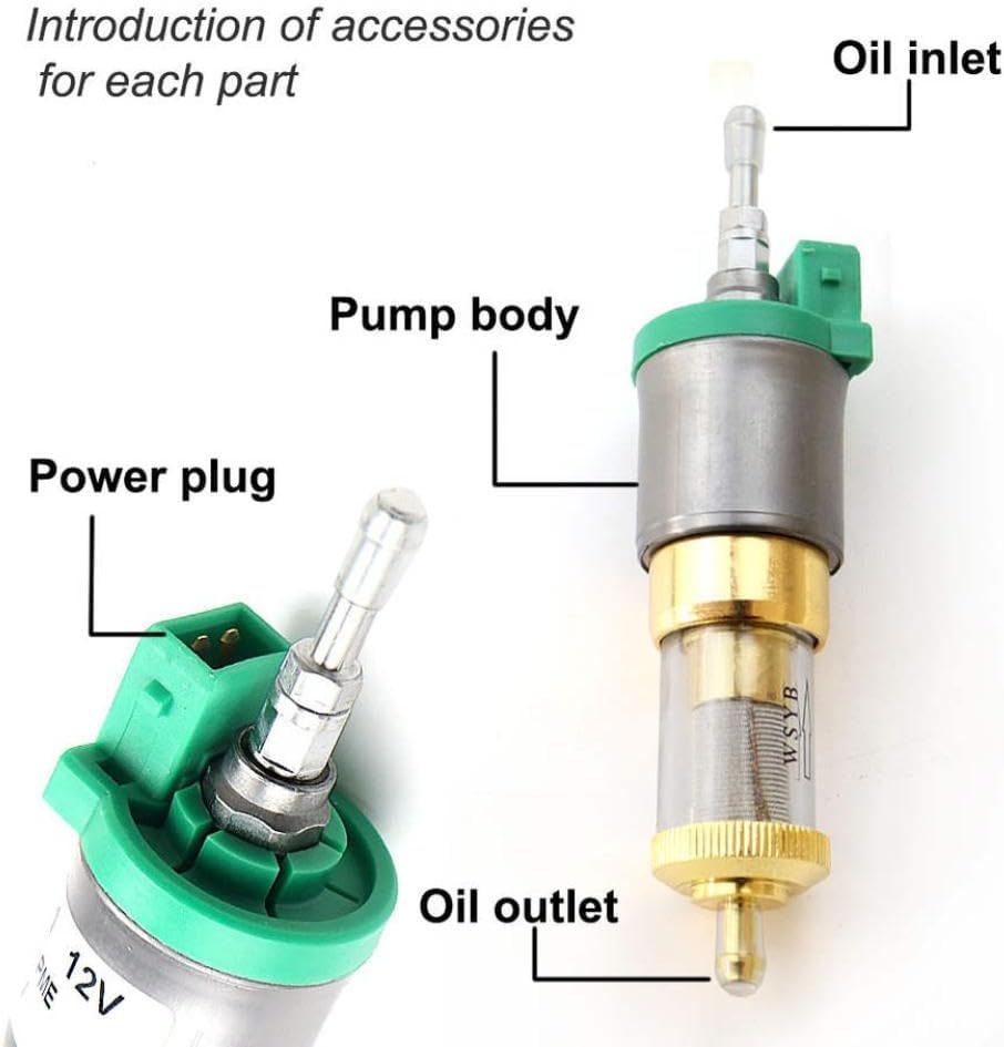 Fuel Pump 12V 1KW-5KW Compatible With Webasto Eberspacher Car Air Parking Heater
