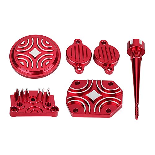 Kit de peças de alumínio para acabamento de motor Lifan 110cc 125cc Pit Buggy Red
