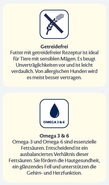 Bozita Purely 6 x 370g Huhn & Hirsch im Tetra | Getreidefreies Nassfutter für Hunde | Sehr Hoher Fleischanteil | mit Fleischstückchen | ohne Zucker & ohne künstliche Farbstoffe
