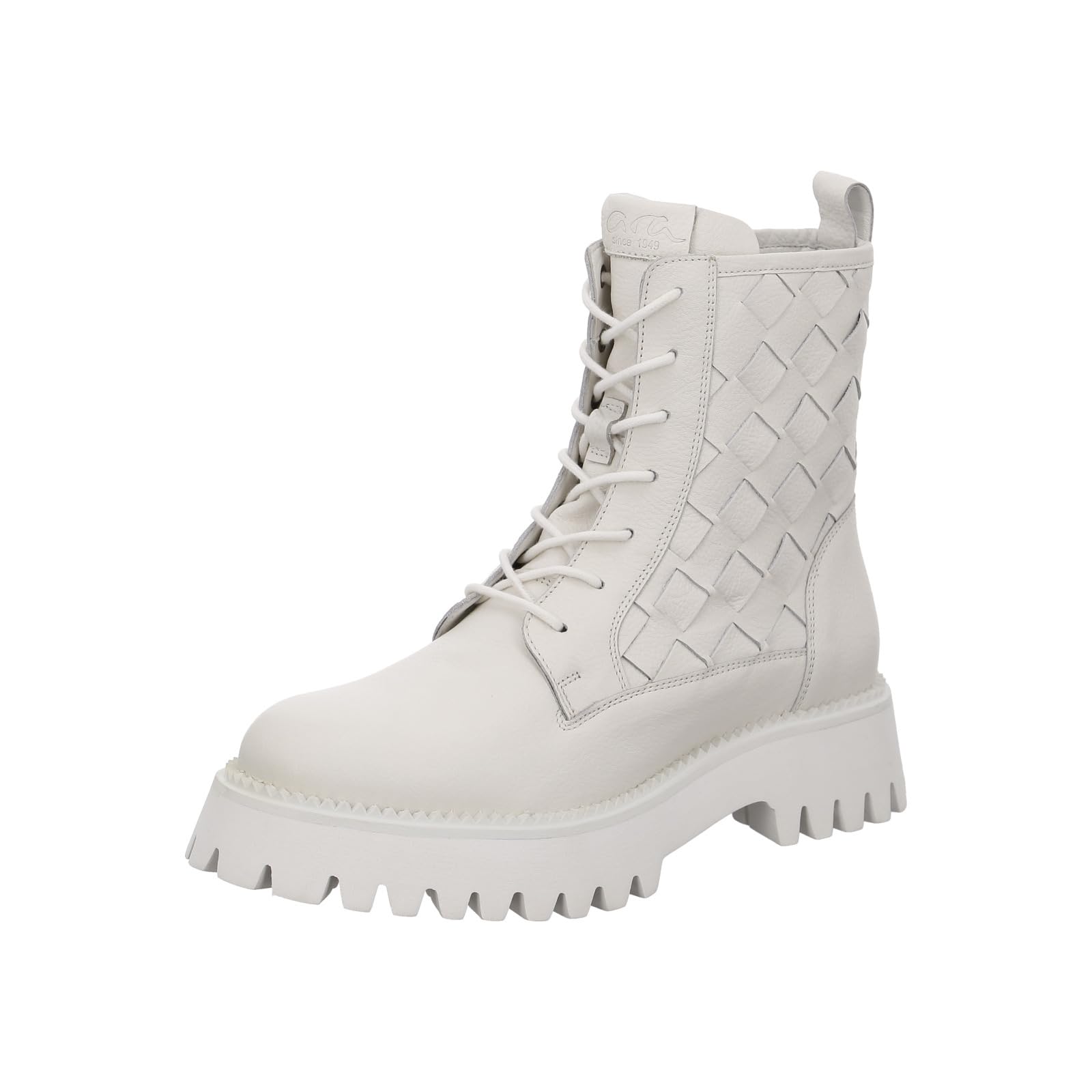 ARA Women's Amsterdam Ankle Boots, cream, 6 UK