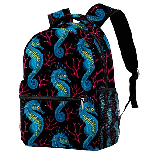 Sac à dos décontracté rose corail grand sac de voyage femme