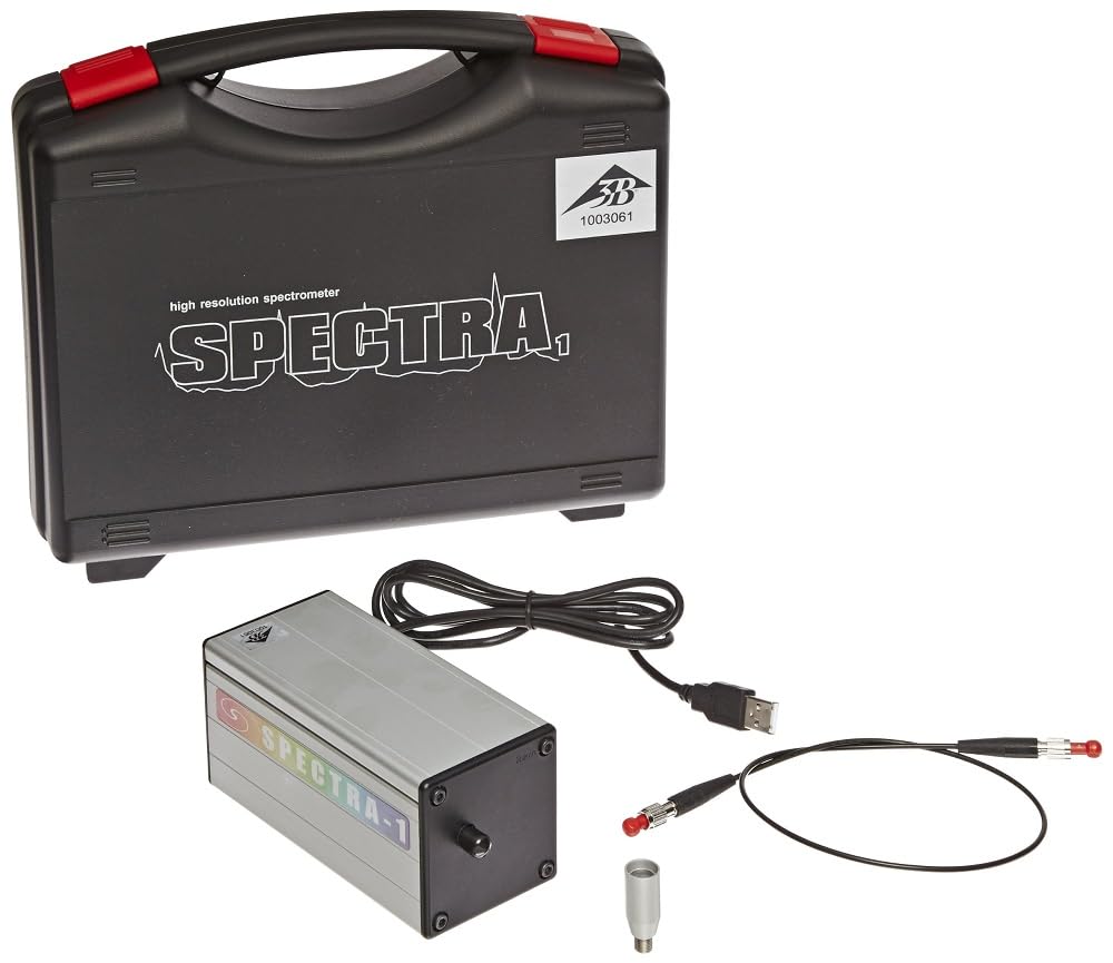 3B Scientific Spektrometer S (360 bis 800 nm) - zur effizienten Untersuchung des sichtbaren Bereichs des Lichtspektrums