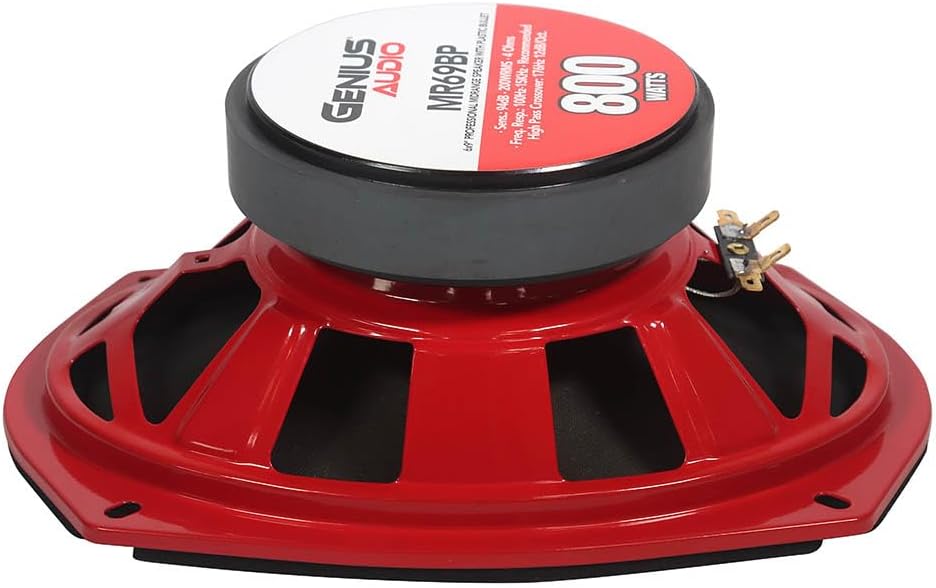 Genius Audio MR69BP 6X9 Midrange Speaker