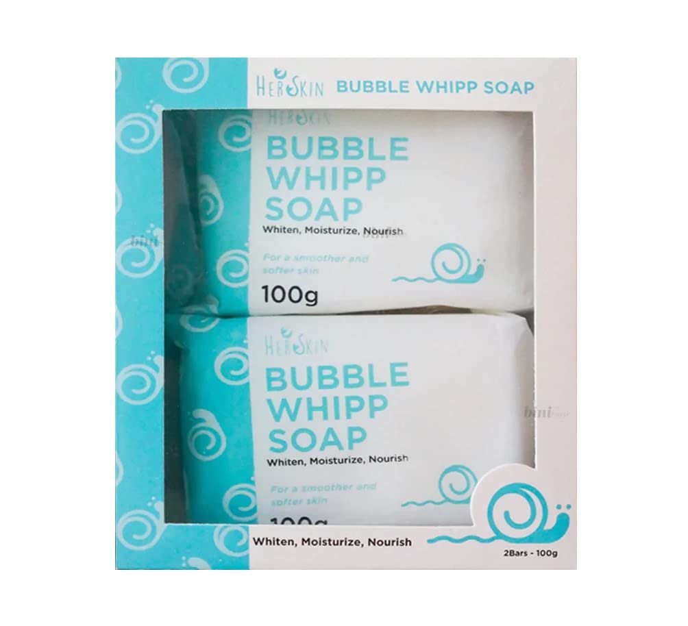 HER SKIN BUBBLE WHIPP SOAP TWIN PACK 100G