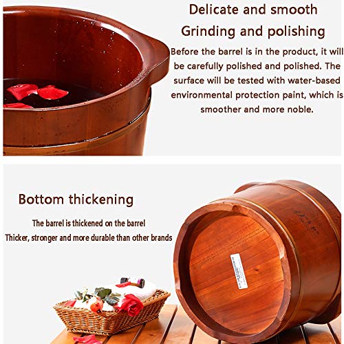 Masajeador spa de pies de madera de alcanfor miniatura 5