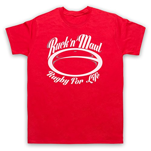 Rugby for Life T-shirt de rugby hommes honorant les valeurs du sport