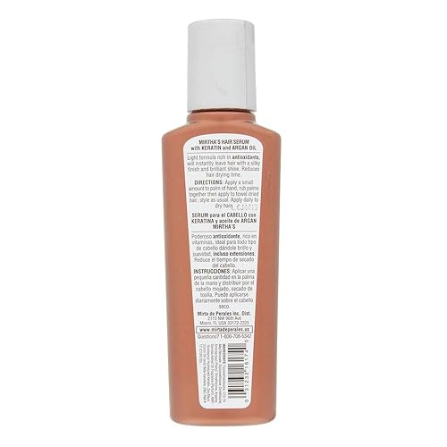 Miniatura 3 de Mirta de Perales Producto de peluquería con queratina, 8 oz (paquete de 2)