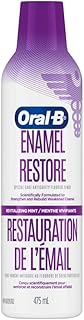 Oral-B Enamel Restore Mouthwash Special Care Oral Rinse, Strengthens and Rebuilds Weakened Enamel, Alcohol Free, Gluten Free, Sodium Lauryl Sulfate Free, 475 mL