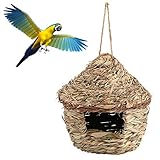 CASA CALIENTE: mantenga a su loro o ave tibios en el clima frío, proporcione un lugar agradable para que duerman o jueguen. Cuando las condiciones climáticas en el exterior no son tan amigables, las aves encuentran refugio y un refugio seguro.