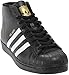 adidas Originals Men's Shoes | Pro Model Sneakers, Black/White/Metallic/Gold, (10.5 M US)