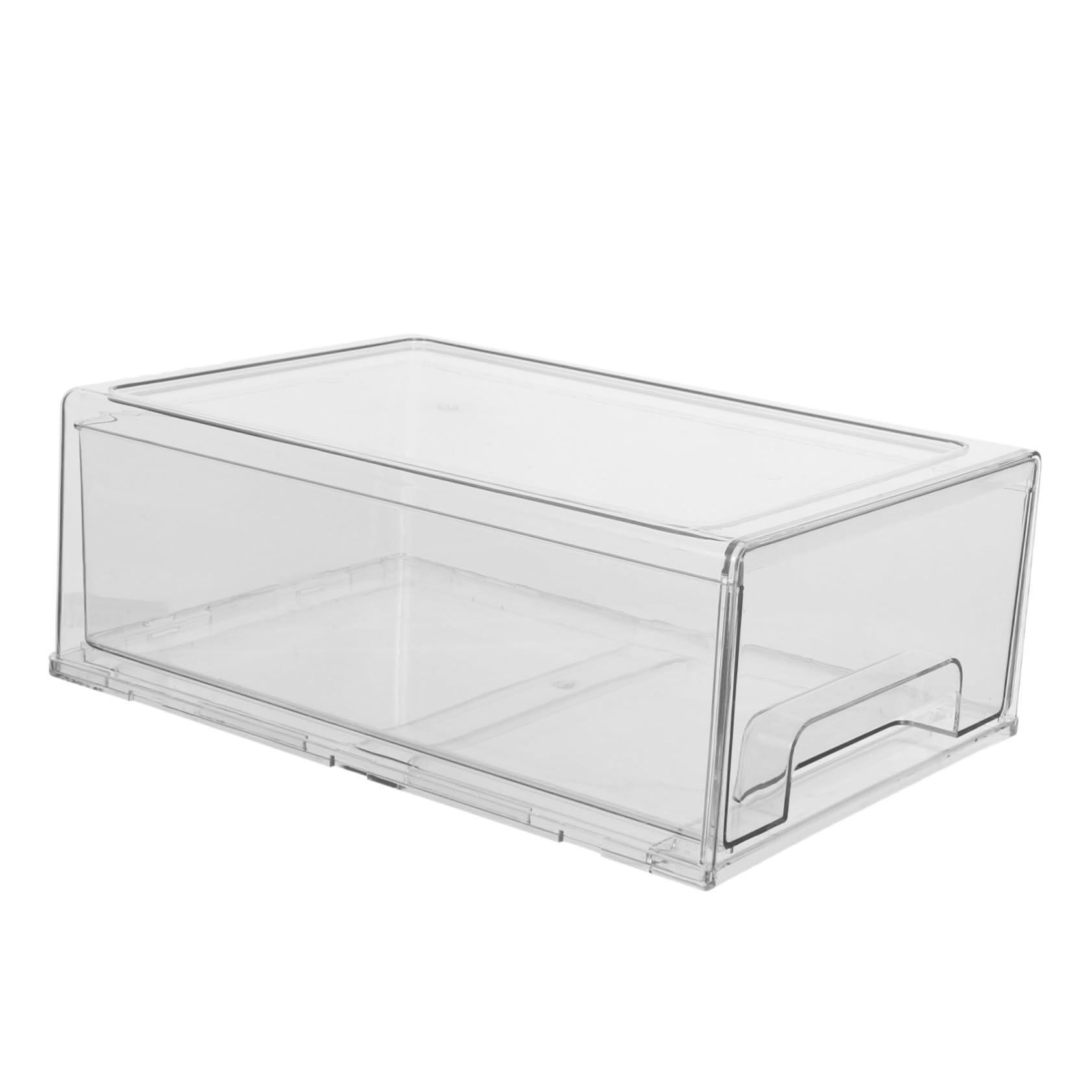 OSALADI Organizer Scrivania Impilabile in Acrilico Cassetto per Gioielli Cancelleria e Materiale Modular per Ufficio e Studio