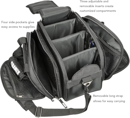Image of Cramer Tuf-Tek Kits for Athletic Trainers, Portable Athletic Training Kit for Team Travel, Bag Holds AT Supplies for Athlete Injuries, Storage for Tape, Scissors, and Ice Packs, Tuf-Tek Super