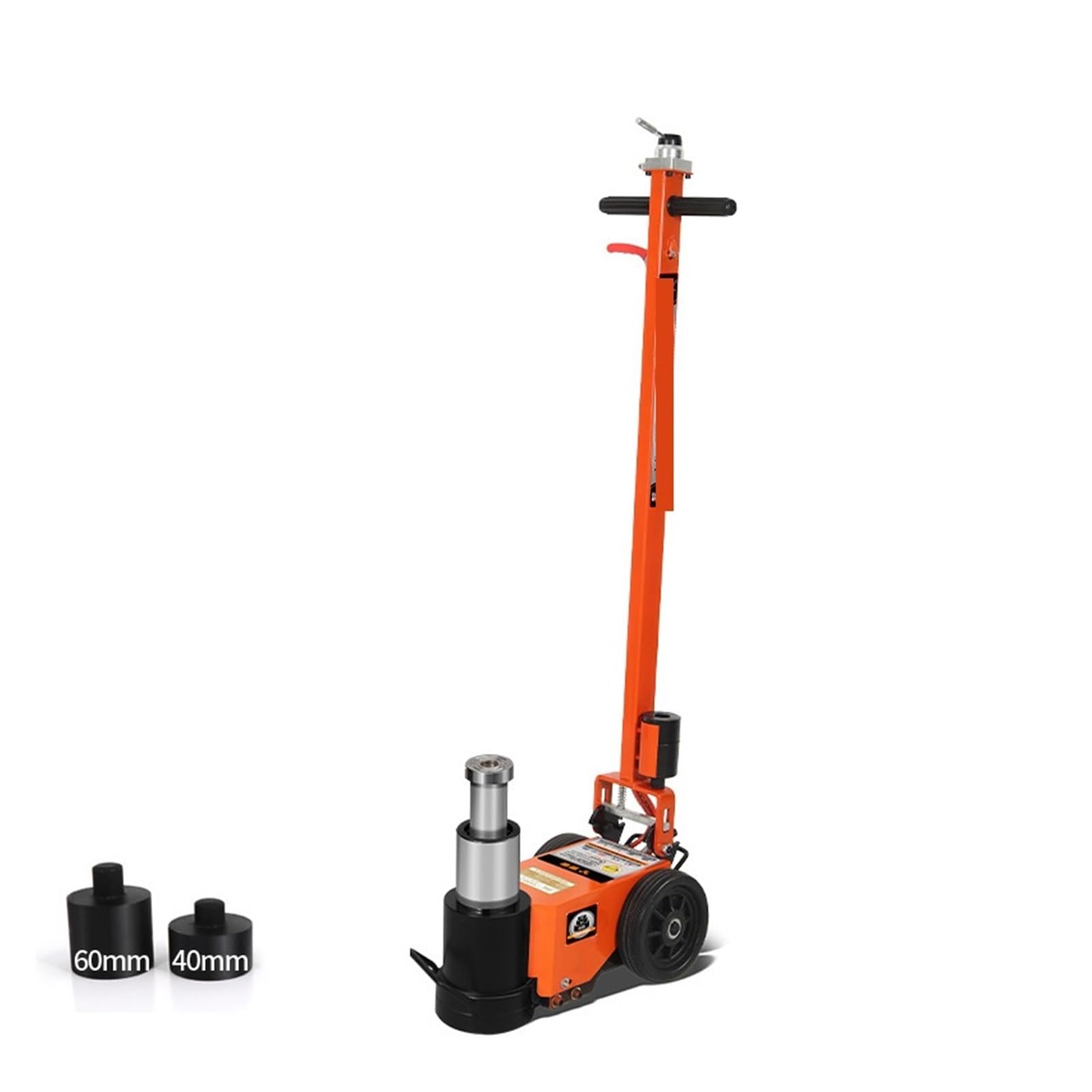 Martinetto pneumatico 30T Nuovo V Big Car Idraulico Mille Oro Top Doppia Sezione Strumento di sollevamento for riparazione automatica Utensile idraulico per energia elettrica, industri(Straight rod)
