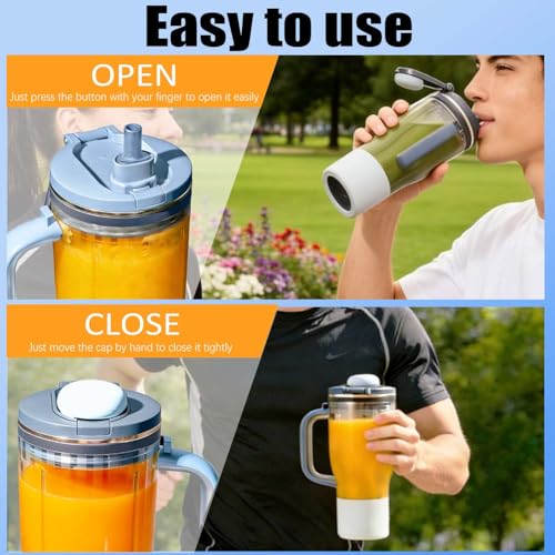 Sello de Tapa a Prueba de Fugas para Vasos Ninja miniatura 4