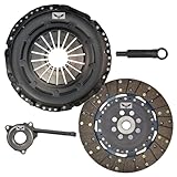 JDK Stage 2 Carbon Kevlar Clutch Kit Compatible with A3 Jetta Beetle Gti Golf Eos Base Wolfsburg SEL Attraction 2008-2014 2.0L L4 DOHC Turbocharged