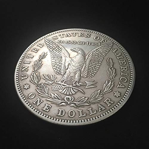 SUMAG Jumbo Morgan Dollar (7cm) Magic Tricks Magician Close Up Street Illusions Props Accessories Appearing Vanishing Coin Magic (Silver)