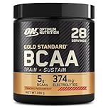 Optimum Nutrition Gold Standard BCAA Train + Sustain, Amino Acids Pre Workout Powder, Sports Drink with Vitamin C, Zinc, Magnesium and Electrolytes, Peach & Passionfruit Flavour, 28 Servings, 266 g
