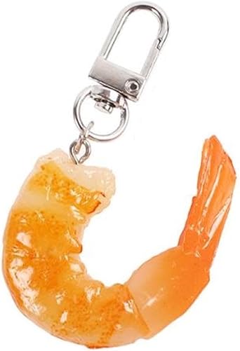 Imitation Food Keychain Fried Chicken Leg Nuggets Wing Keychain for Handbag Purse Car Accessories