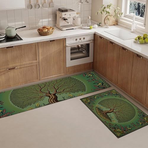 Alfombra de cocina absorbente y fácil de limpiar para evitar resbalones en zonas de paso 4
