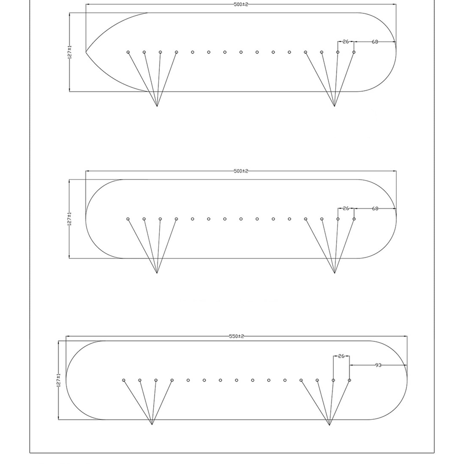 Frattazzo a Doppia Impugnatura Attrezzo per Intonacare con Ampie E Manici Comodi per Finiture E Applicazione Veloce Su Superfici Estese a, 20in Round Pointed