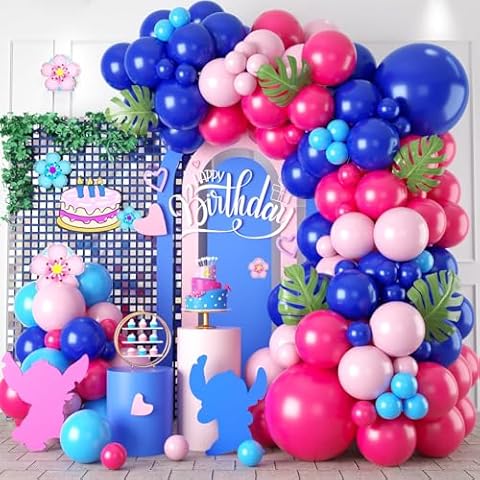 Blue Balloon Arch Kit for Parties Cover