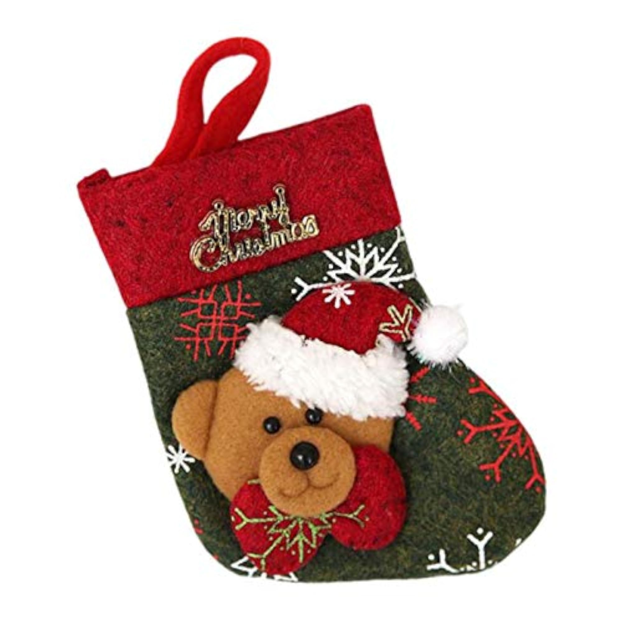 Non-Woven Cloth Christmas Stockings for Decor