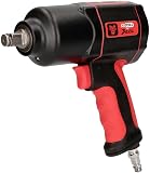 KS Tools 515.1200 1/2-inch Mini Impact Wrench Includes Exhaust Hose Assembly - 1