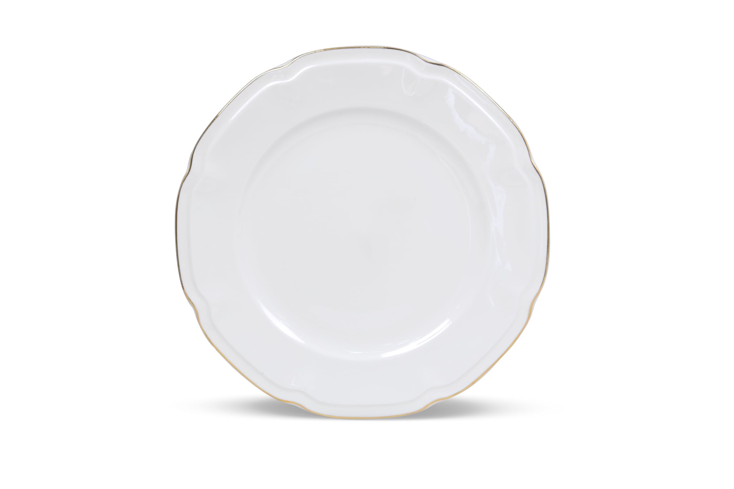 Orchid 10.5” New Bone China Embossed Dinner Plate Earl, Ceramic Dinner Plates, Dinner Party Plate, Round Pasta Plates, Serving Plates, Dinnerware Plates Set Lightweight Side Plates (ZGBC061)
