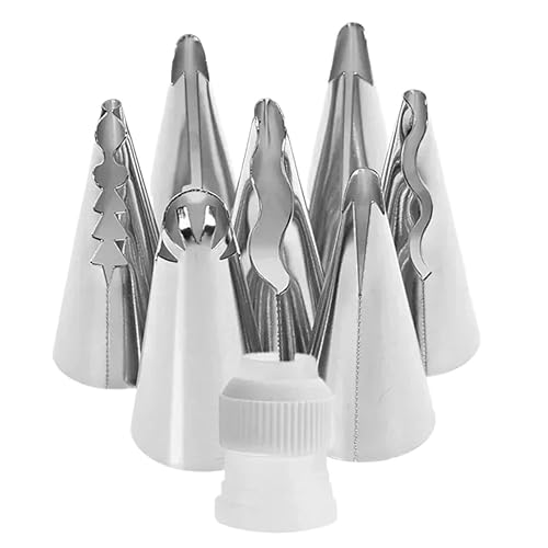 32pcs Wedding Pastry Puff Skirt Icing Piping Decorating Tips Cake