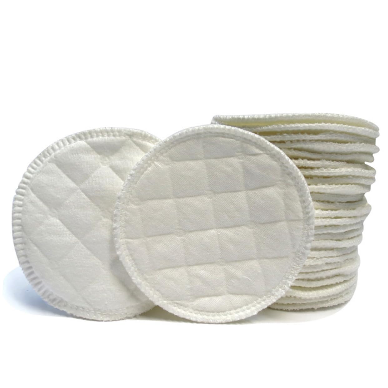 12pcs Breastfeeding Pads Reusable Washable Nursing Pads Leakproof Cotton Inserts Nursing