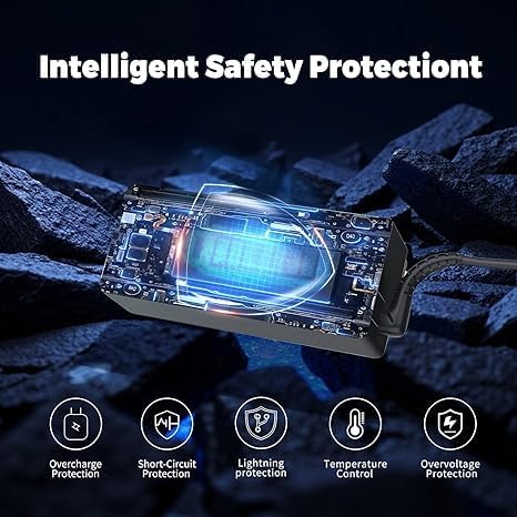 Image of 65W Laptop Charger USB C Compatible with Lenovo ThinkPad T14 T15 E14 E15 T480s T580s T490 E480 E580 Chromebook C330 S330 100e 300e 500e,Yoga C930 C940 720 Power Supply Adapter Cord (LE 65W Type C)