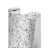 Smart Design Bonded Grip Shelf Liner - 12 Inch x 10 Feet - Non Adhesive, Strong Grip Bottom, Easy Clean Kitchen Drawer, Cabinet, Cupboard Dresser Protector Cover, Non Slip Rubber Mat - Diamond Granite