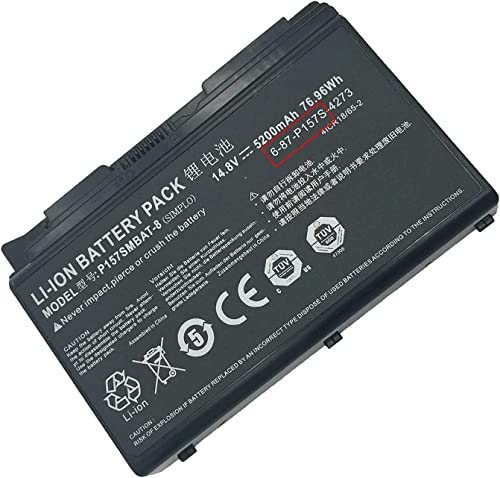 Batterie P157SMBAT-8 pour PC portable Clevo et Hasee K780E K780G P177SM P157SM