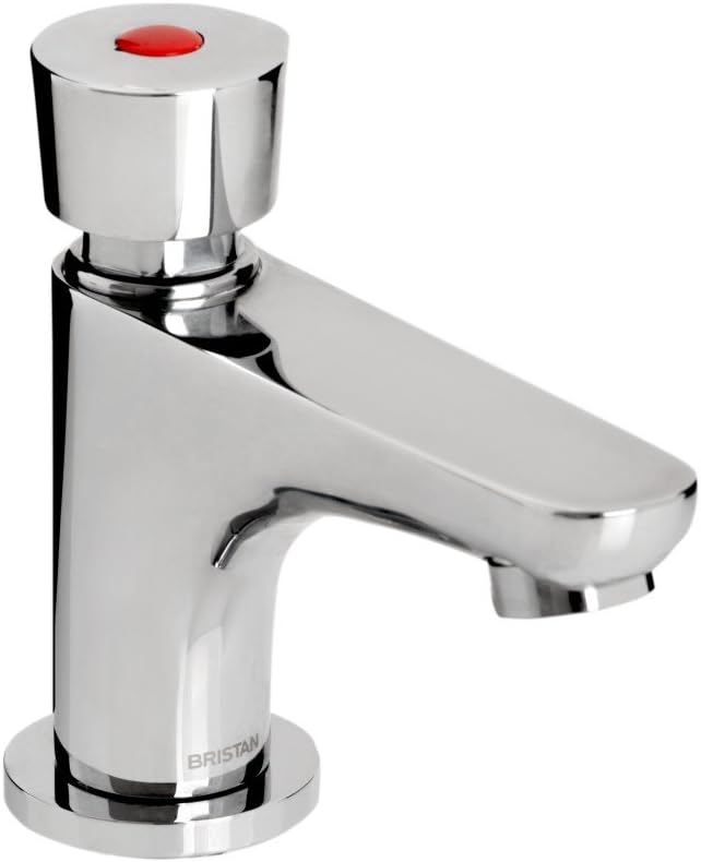 Bristan Z2 1/2 C Self Closing Single Basin Soft Touch Timed Flow Tap - Chrome