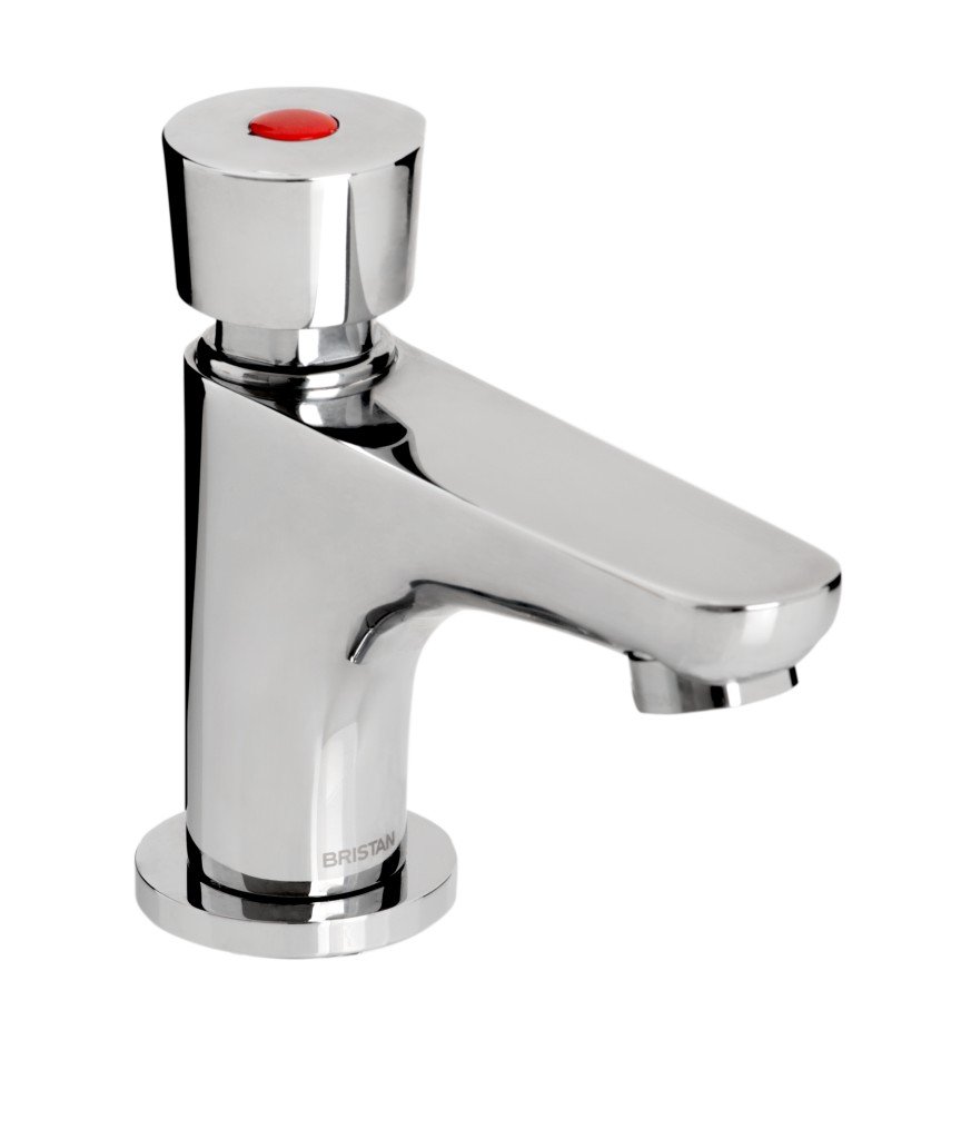 Bristan - Timed Flow Pillar Basin Tap - Chrome - Z2 DUS 1/2 C