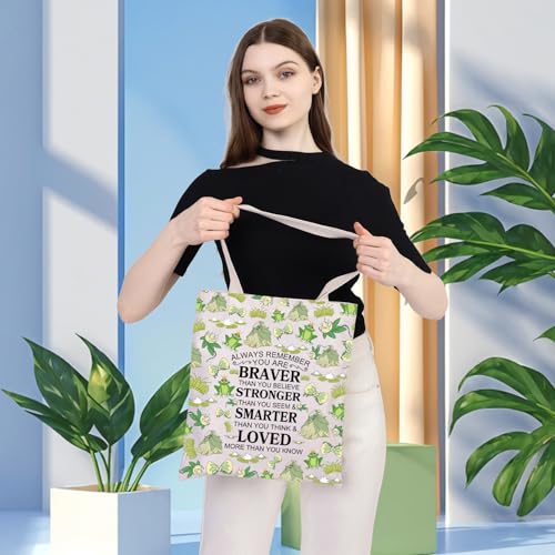 WSNANG Princess Tote Bag Frog Lover Shoulder Bag Frog Movie Fans Gift Princess Birthday Gift for Daughter(Ti TB)4