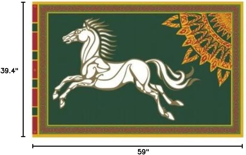 Lord of the Rings - Flag - Rohan - 59 X 39.4 Inch